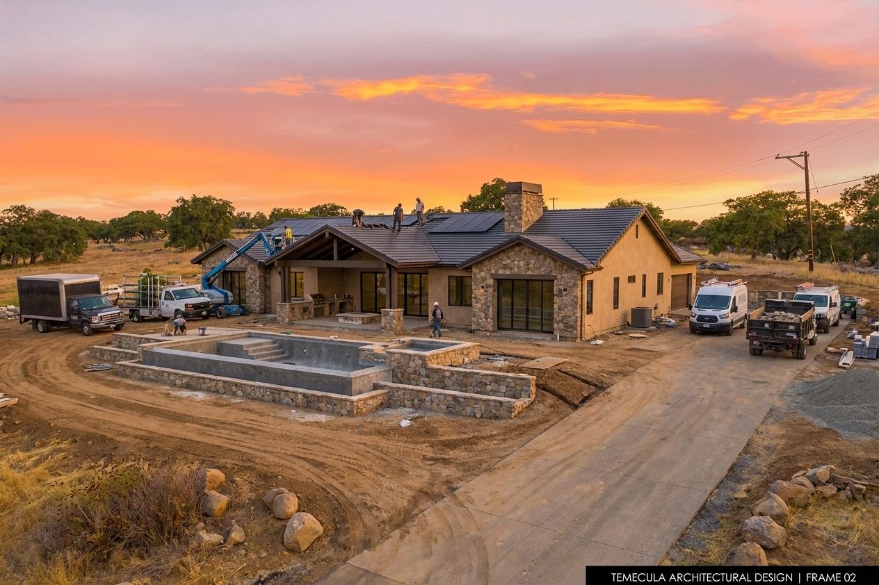 Hillside residence, Avocado Mesa Rd, Murrieta, by Temecula Interior Design