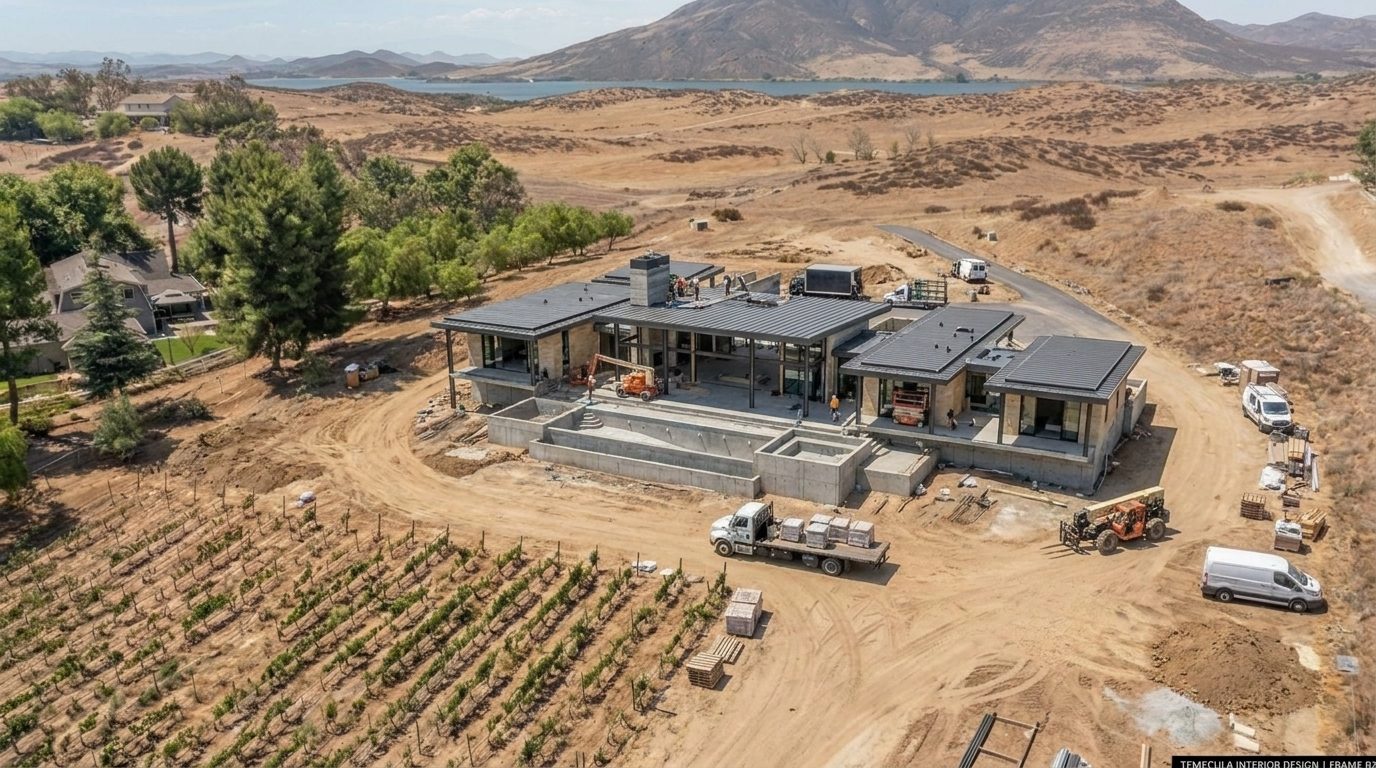 Phase 03 — Structure Up, Temecula Valley residence by Temecula Interior Design