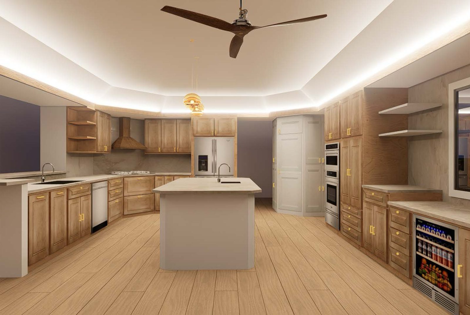 Kitchen design concept