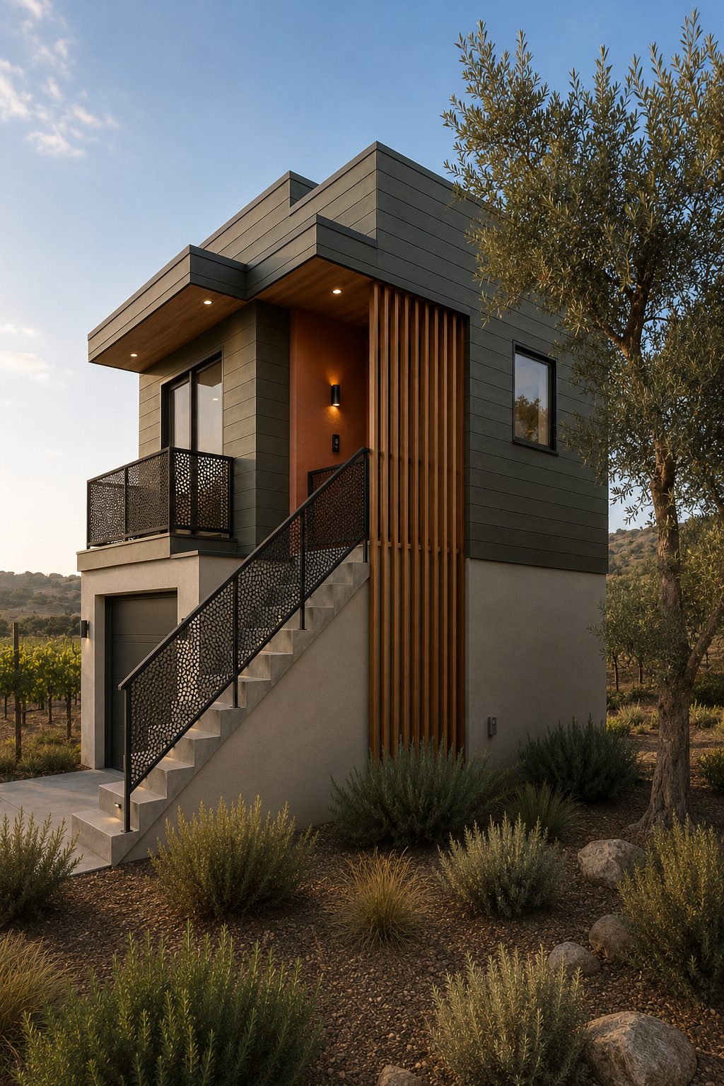Modern vineyard ADU in the Temecula Valley by Temecula Interior Design